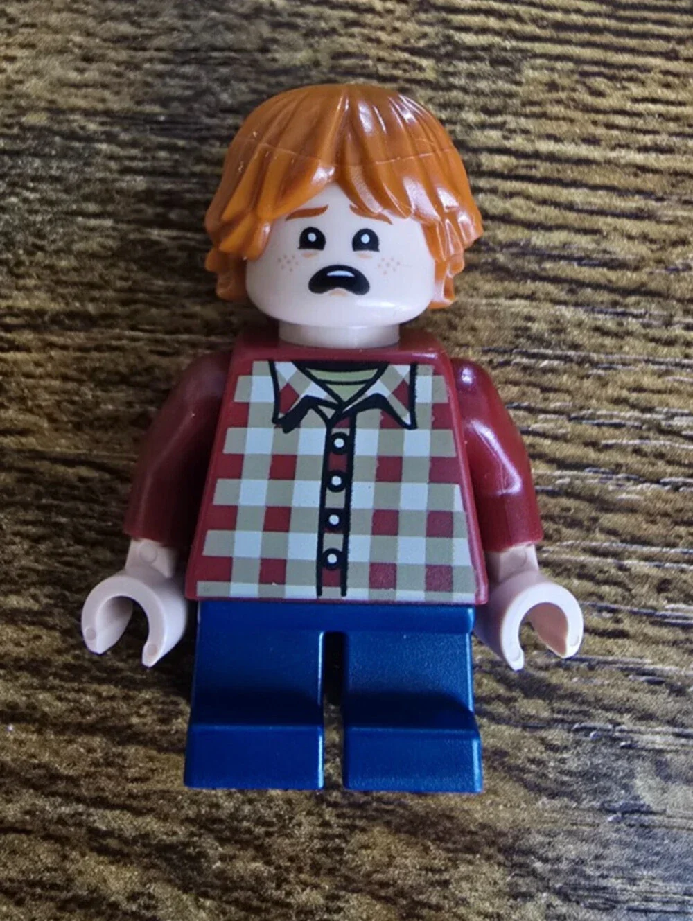 Lego Ron Weasley 76392 Plaid Shirt Harry Potter Minifigure